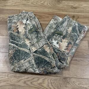 RedHead Silent Hide Camo Cargo Pants Flex Waist Size 34